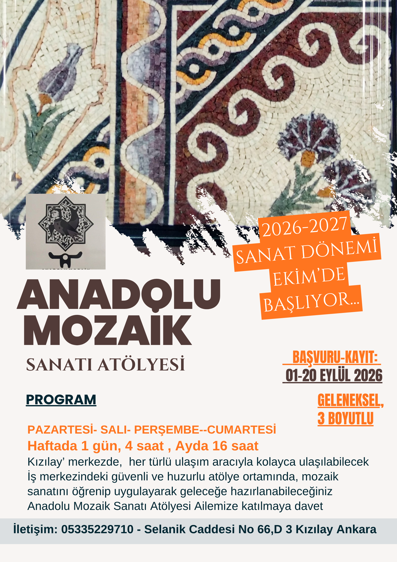 Anadolu Mozaik Sanatı Atölyesi